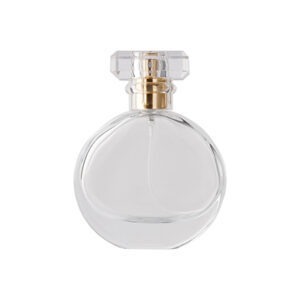 round perfume glass bottle
