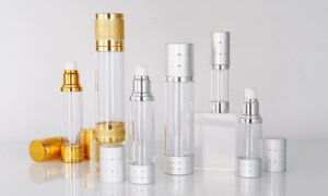 airless lotion pump cosmetics bottle