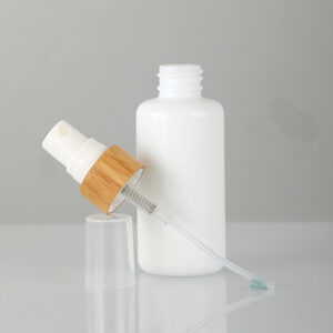 Opal White Glass Cosmetic Fine Mist Spray Bottle