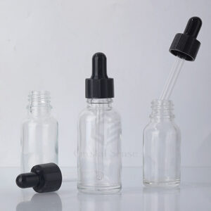 essential oil glass dropper bottle