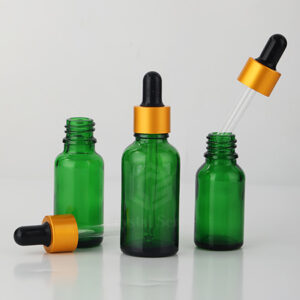 glass essential oil bottles