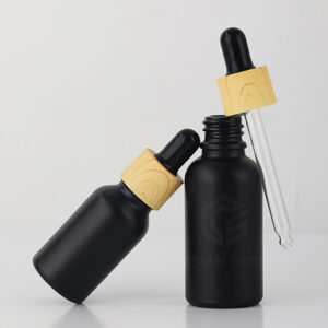 glass cosmetic container essential oil bottles