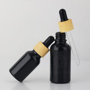 glass essential oil dropper bottle