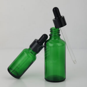 glass essential oils serum bottle