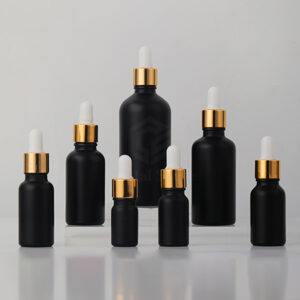 hair oil bottles with dropper
