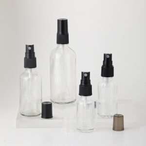 pump glass bottle for toner