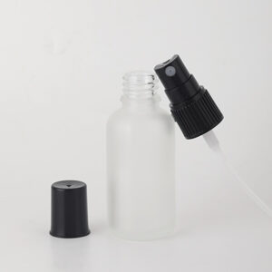 glass spray cosmetic bottle