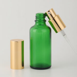 glass serum pump bottle