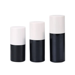 glass cosmetic pump bottle