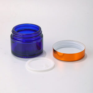 glass cosmetic jar container packaging