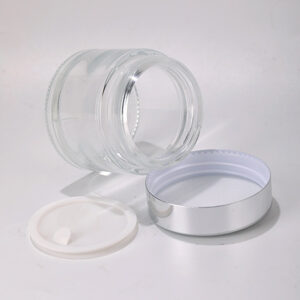 transparent cosmetic cream bottle cosmetic jar