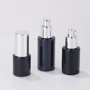 glass cosmetic packaging bottle