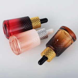 glass cosmetic bottles