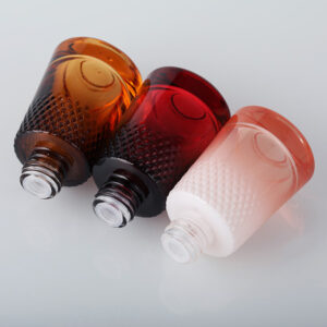 glass cosmetic bottles