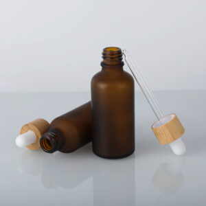 bamboo pipette glass bottle