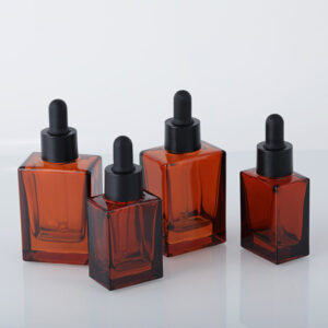 square serum bottle