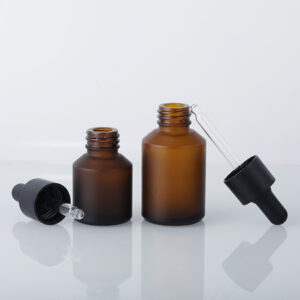 serum glass dropper bottle