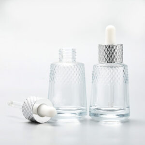 glass serum dropper bottle cosmetic glass packaging