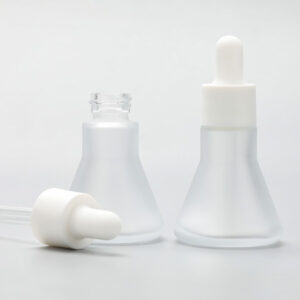 dropper glass serum bottle