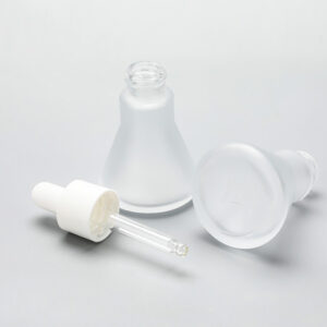 dropper glass serum bottle