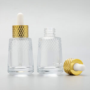 vitamin c serum glass bottle with dropper