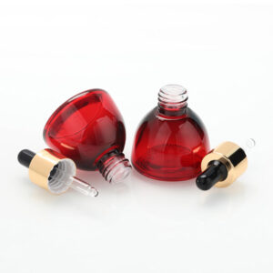 custom glass cosmetic bottles