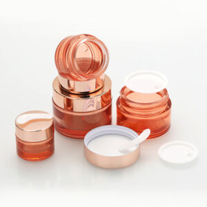 glass jar cosmetic packaging