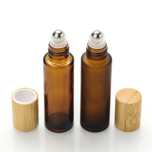 essential oil bottles with roller