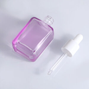 cosmetic serum dropper bottle