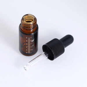 1ml 2ml 3ml 5ml amber glass dropper bottles for essential oil