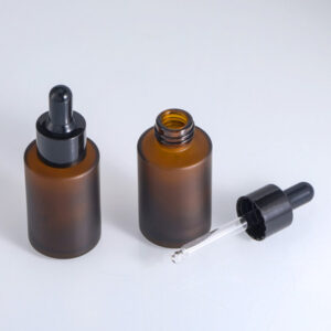 brown glass pipette bottle