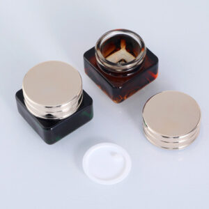 15g cosmetic glass jars with lids