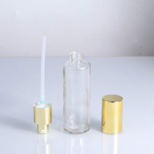 cosmetic bottle and jar