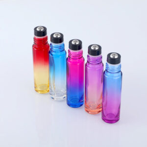 perfume roll on glass bottle