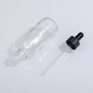 essential oil glass boston dropper bottle