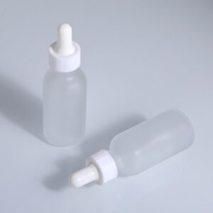 serum dropper glass bottle