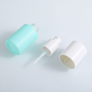 1oz glass pump bottles for cosmetics